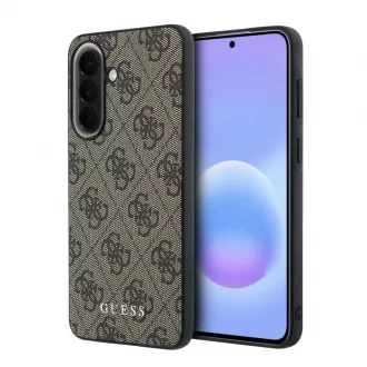   Guess PU 4G Metal Classic Logo tok Samsung Galaxy A57 készülékhez barna