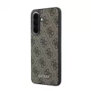 Guess PU 4G Metal Classic Logo tok Samsung Galaxy A57 készülékhez barna