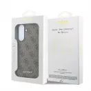Guess PU 4G Metal Classic Logo tok Samsung Galaxy A57 készülékhez barna
