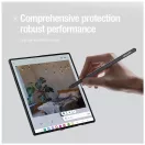 Nillkin Super Frosted FOLD mágneses tolltartós hátlapi tok Samsung Galaxy Z Fold 8 Ultra készülékhez átlátszó fekete
