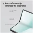 Nillkin Super Frosted FOLD mágneses tolltartós hátlapi tok Samsung Galaxy Z Fold 8 Ultra készülékhez átlátszó fekete