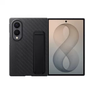   Samsung karbonszálas állványtok Galaxy Z Fold 8 készülékhez fekete